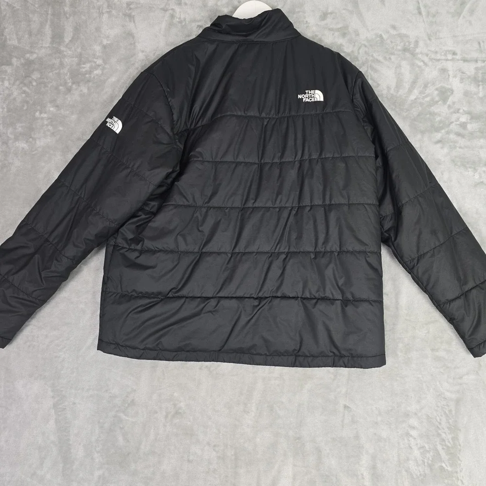 The North Face Mens Everyday Insulated Puffer Jacket XL Black Logo